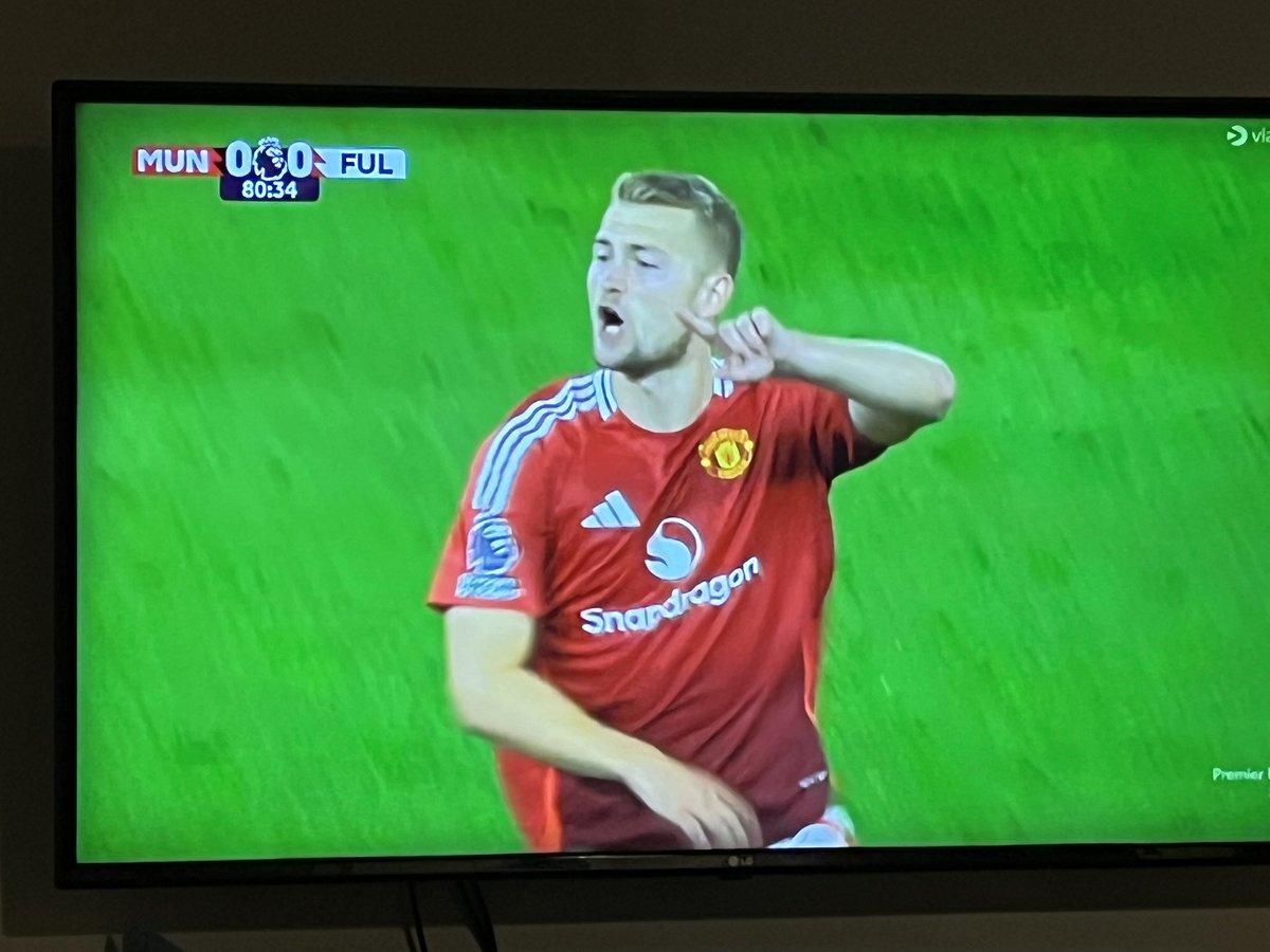Debuut De Ligt bij Manchester United.