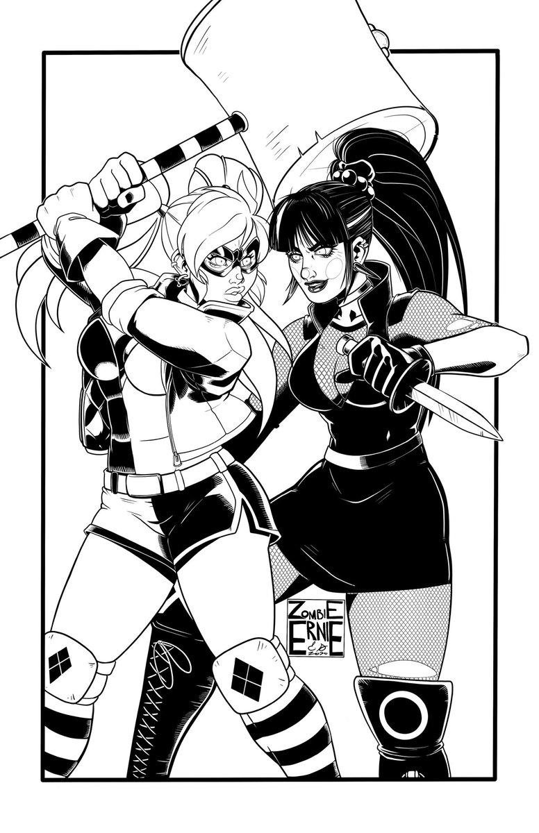 Repostan: Harley vs Punchline from 2020. 