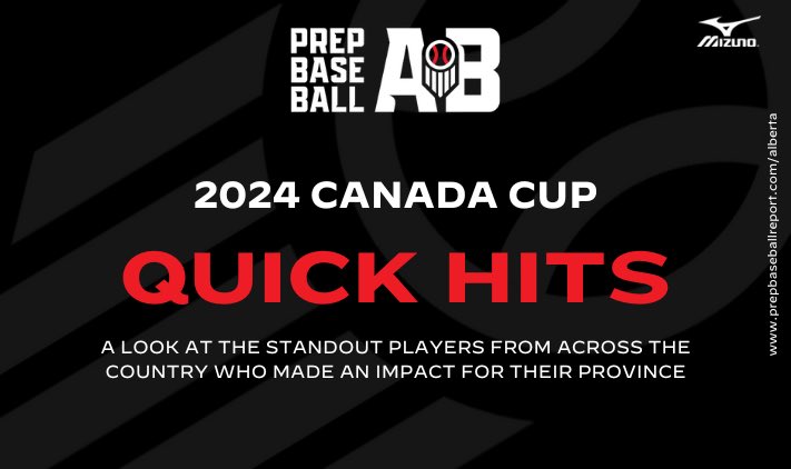 PrepBaseballAB's tweet photo. 🇨🇦 𝟐𝟎𝟐𝟒 𝐂𝐚𝐧𝐚𝐝𝐚 𝐂𝐮𝐩: 𝐐𝐮𝐢𝐜𝐤 𝐇𝐢𝐭𝐬 🇨🇦

We take a look at standouts from across the country who performed well for their province at Canada Cup.

The article is full of UC talent ⬇️

Link to story: https://t.co/ibkdDsq8Lt

#BeSeen🇨🇦 https://t.co/vB1K5yKkn6