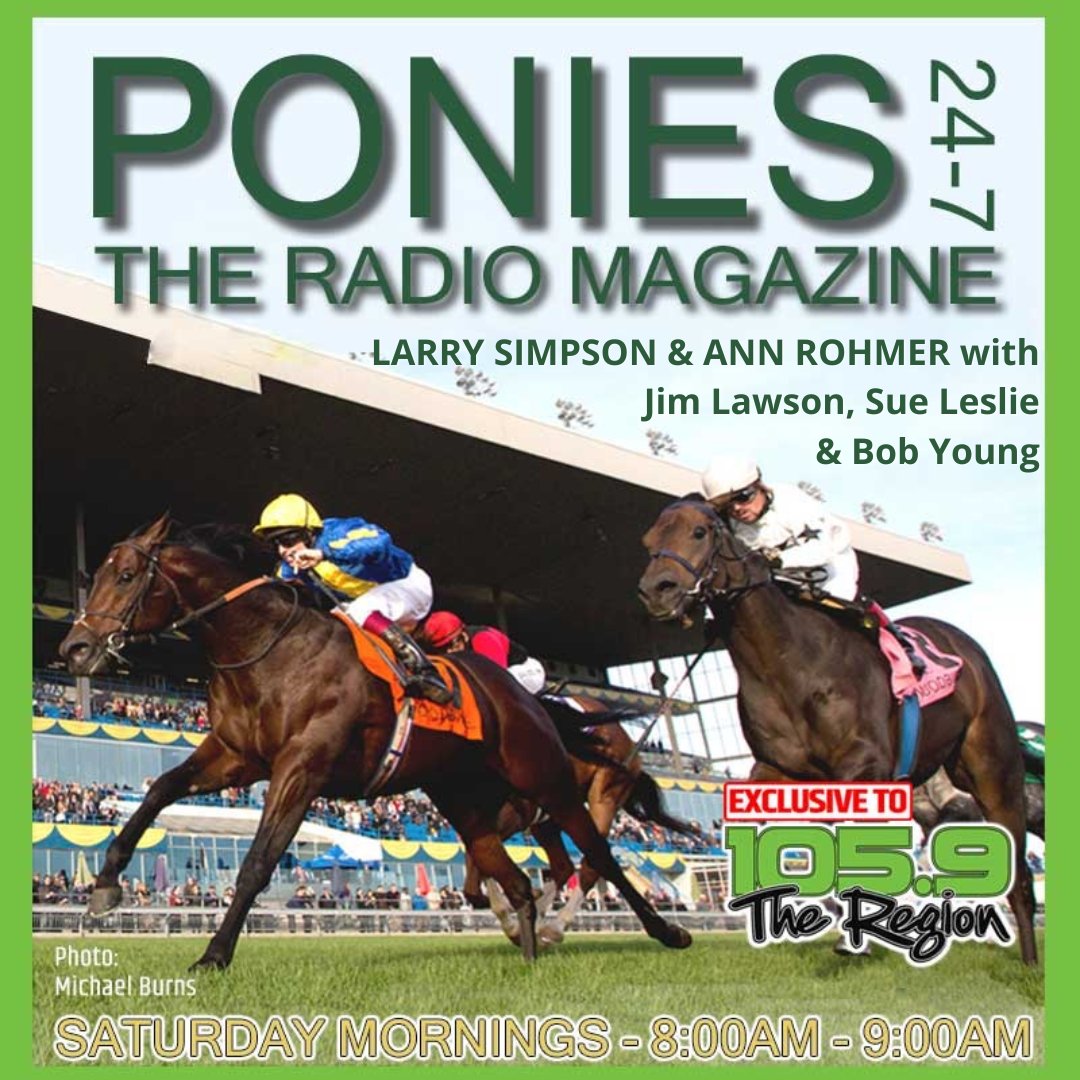 This morning at 8AM on <a href="/Ponies247/">Ponies 24-7</a>: #KingsPlate *buzz* with <a href="/WoodbineTB/">Woodbine Racetrack</a>'s <a href="/JJL_Sports/">Jim Lawson</a>, high hopes for <a href="/SLeslieRacing/">Sue Leslie</a>'s Friendly Ghost and <a href="/WoodbineSB/">Woodbine Mohawk Park</a>'s Bob Young on Tregaron+the Wellwood eliminations.
