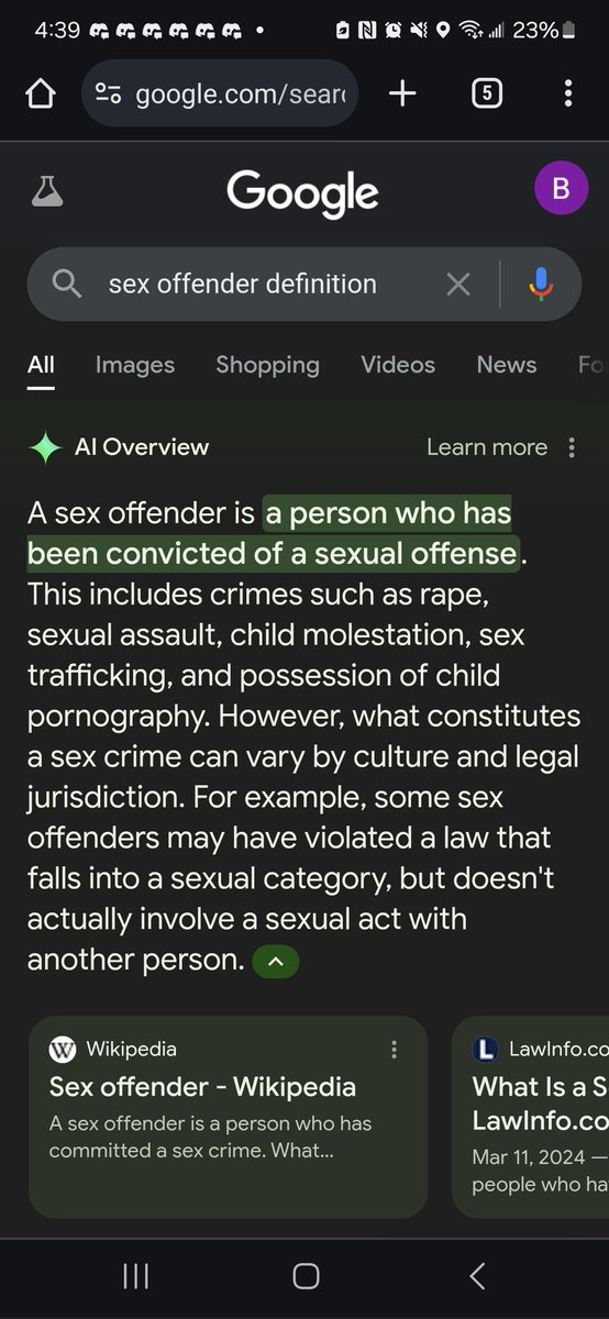 PygmyHero's tweet photo. @cherisspace @shsjs292 @StatsJoe @burnername4 @mursimademe @dremo @DrDisrespect Your confusing 2 different terms buddy :) doc is INDEED a pedophile. Your thinking of the term "sex offender" which is a pedophile who has been convicted and registered, doc is a pedophile and your weird. https://t.co/tAQRyzBLZ7