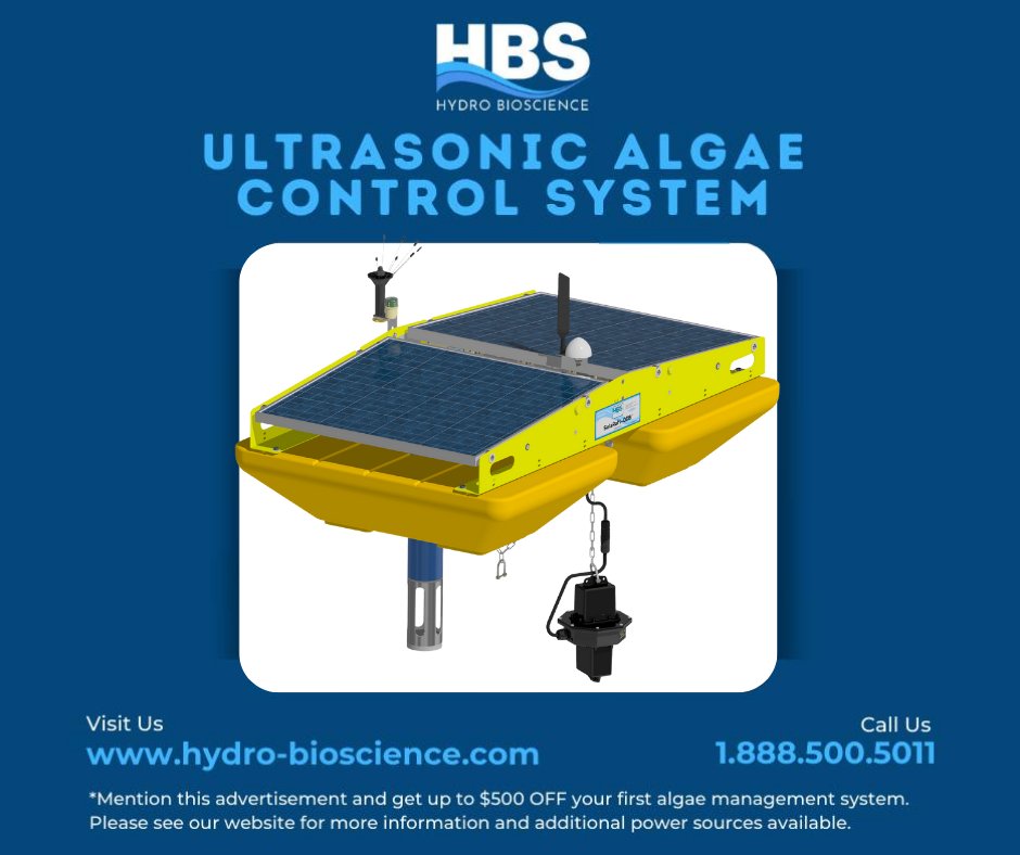 DPI_Power's tweet image. Got algae?  Check out our sister company Hydro Bioscience, industry leaders in ultrasonic algae remediation and intelligent water quality monitoring. Tell them we sent ya and enjoy $500 off your first algae management system.
hydro-bioscience.com