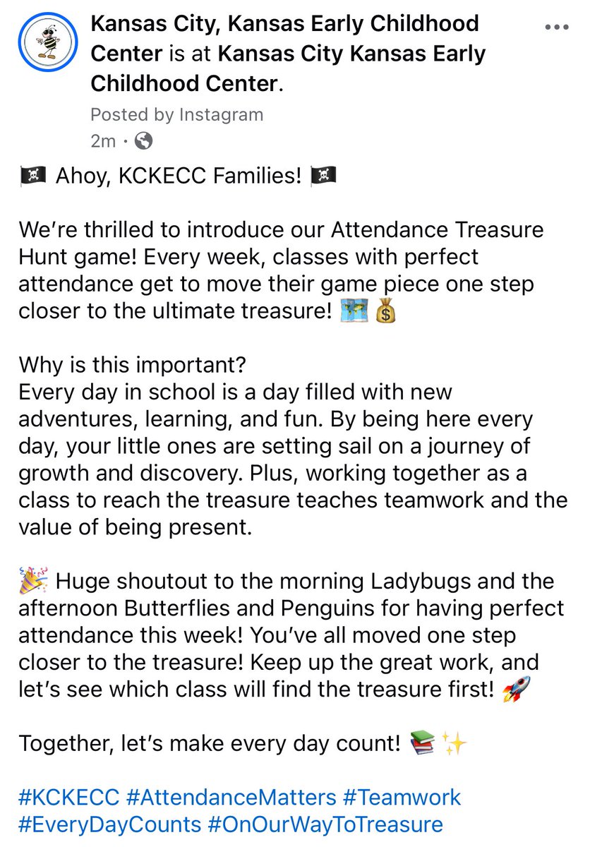 KCK Early Childhood Center tweet media