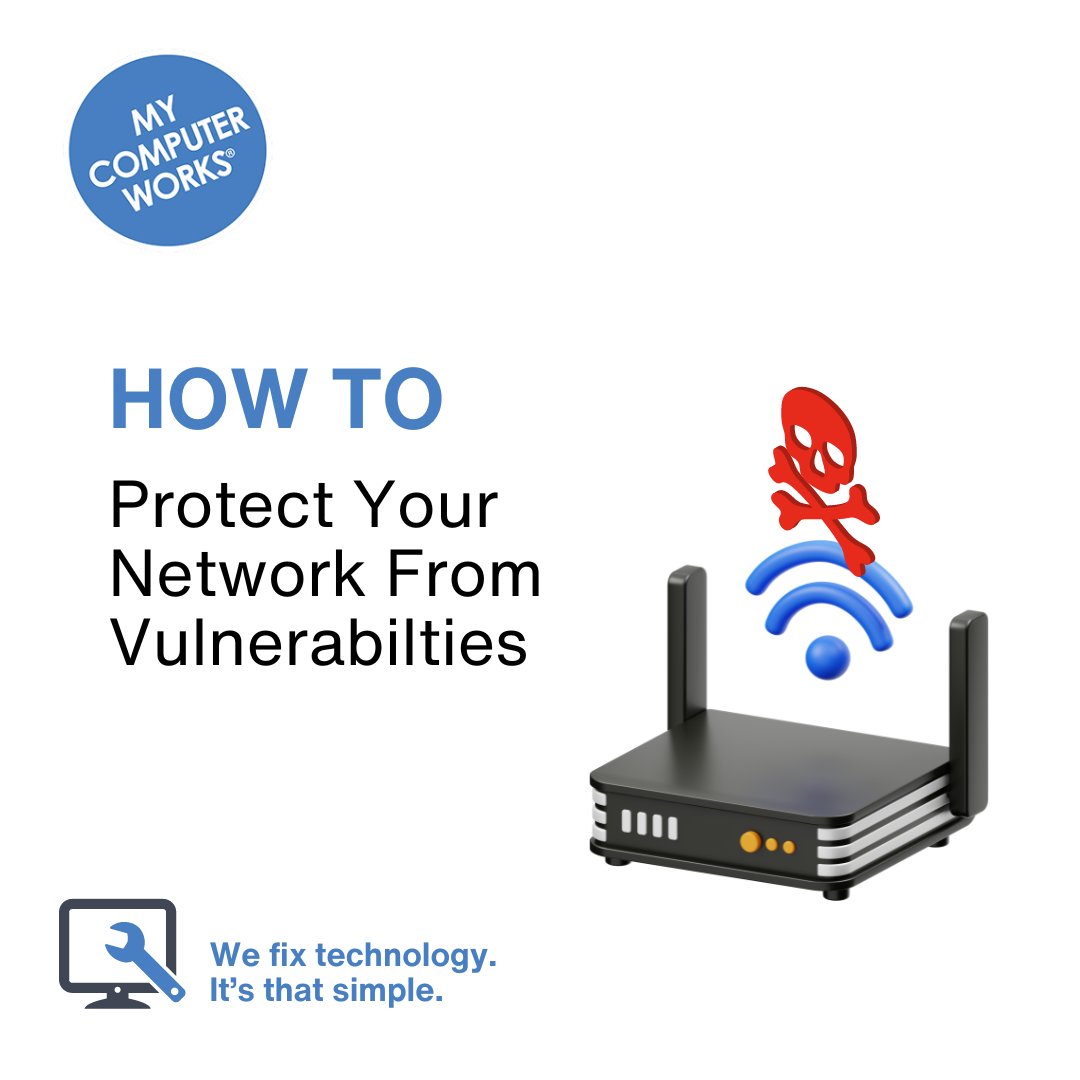 MyCompWorks's tweet image. Setting up a secure home network is crucial. Here are some tips to protect your network from intruders. For more guidance, visit our blog: mycomputerworks.com/how-to-protect…
Worried about your WiFi? Call My Computer Works at 866-942-3947.
#MyComputerWorks #FixMyComputer #WifiSecurity