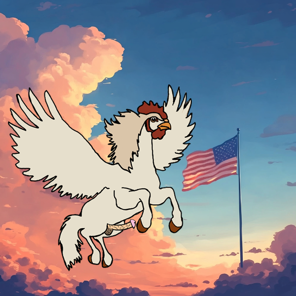 Flying Horse Cock On Sol tweet media