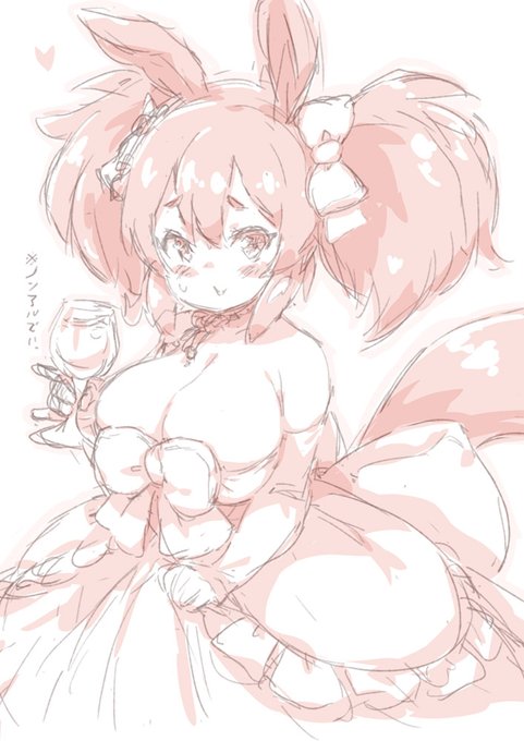 イナリ落書き
「こういうの似合わねえよアネゴ」
って言われるような恰好をさせたい 