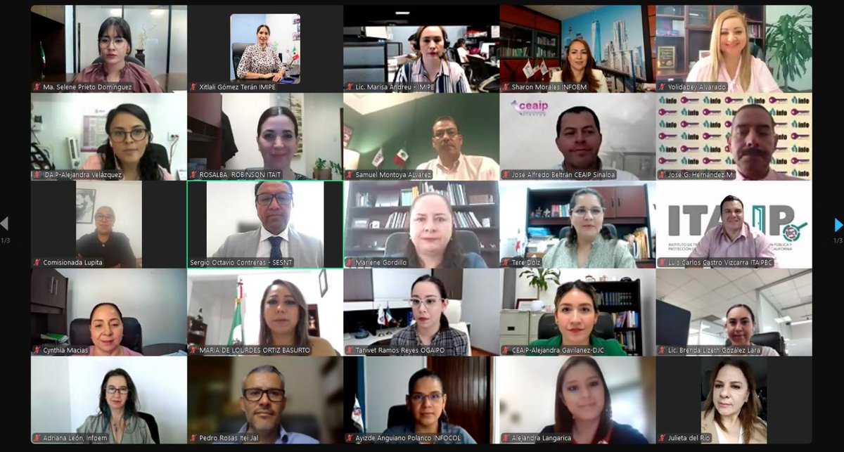 🤝 | En la 1a Sesión Extraordinaria de la <a href="/cdhegis/">@CDHEGIS</a>, se analizaron proyectos clave como la creación de contenidos multimedia en lenguaje de señas, la presentación de guías orientadoras, y una propuesta para mejorar los criterios de accesibilidad, entre otros importantes temas.