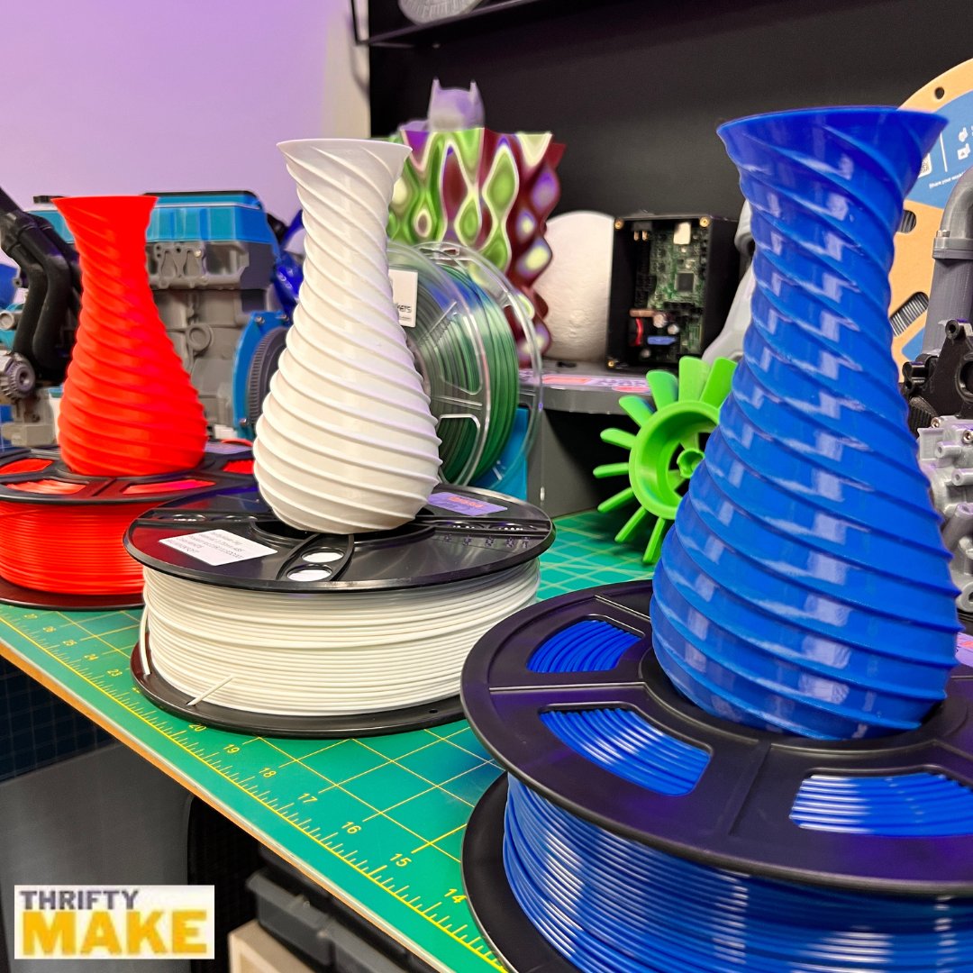 MatterHackers's tweet photo. #ThriftyMake #filament is your #walletfriendly ticket to #topnotch #3DPrinting! With options in #PLA+, #ABS, and #PETG, and prices from $15.99 to $18.99 per 1kg #spool, it's perfect for #affordable, #highquality #creations.
https://t.co/zOOJBeHCvT
#MatterHackers https://t.co/UfCprzEouT