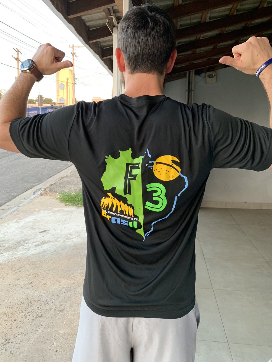 Hey <a href="/F3Nation/">F3</a> - thanks for investing in F3 Brasil with awesome personalized tshirts <a href="/HenriqueFriosi/">Henrique Friosi</a> thanks for arranging 
<a href="/hathcockroyce/">Royce Hathcock</a> <a href="/tnealjr/">Tom Neal</a> thanks for pushing me!

Let’s do great things all over the world! Making leaders out of men!