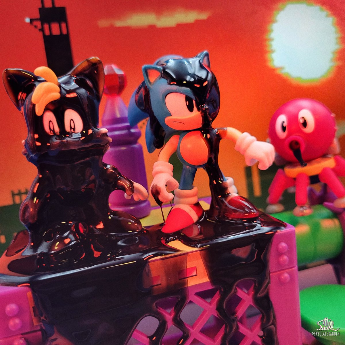 SwellAlexander's tweet image. Dirty Jobs 🐙🛢

New Oil Ocean playset and diorama from @JAKKStoys! I always see people pooh-pooh this level, but I dunno, man — I kinda like it 🤷‍♂️