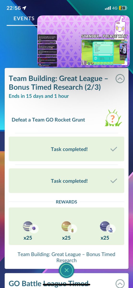 GiovanniHulle's tweet photo. @PokemonGoApp Why did i get this instead of sableye research?? @NianticHelp @PokemonGoApp @NianticLabs https://t.co/q7A2Yci2E2