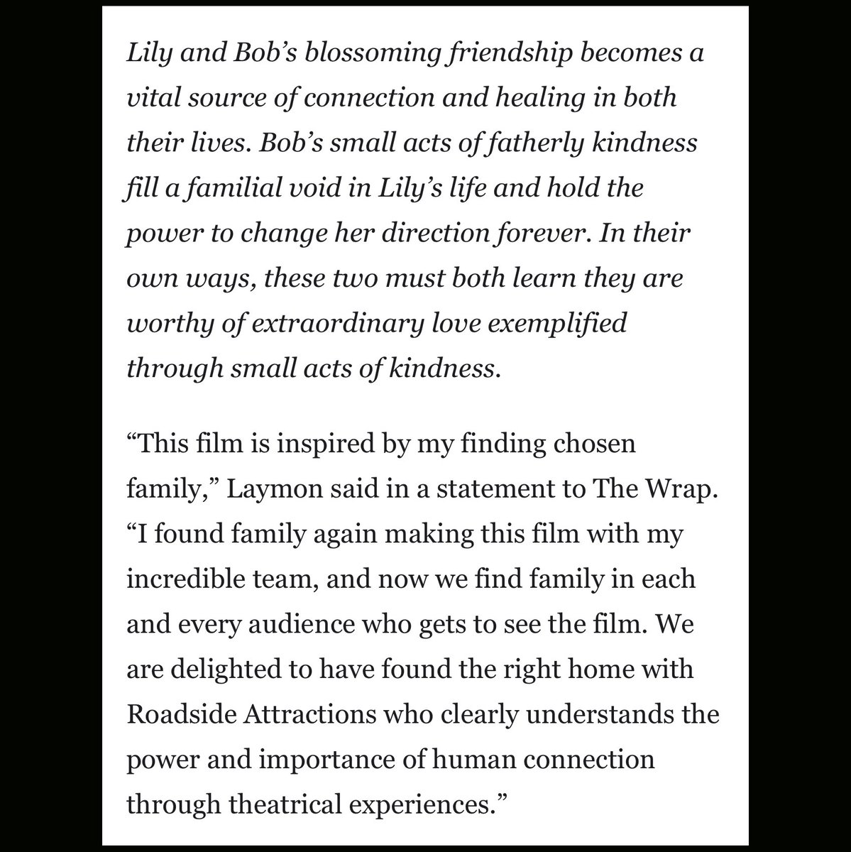 JohnLeguizamo's tweet photo. Excited for y’all to finally see this amazing indie flick! Loved working on BOB TREVINO LIKES IT, it will make you laugh and make you cry. https://t.co/hwyol63SrS