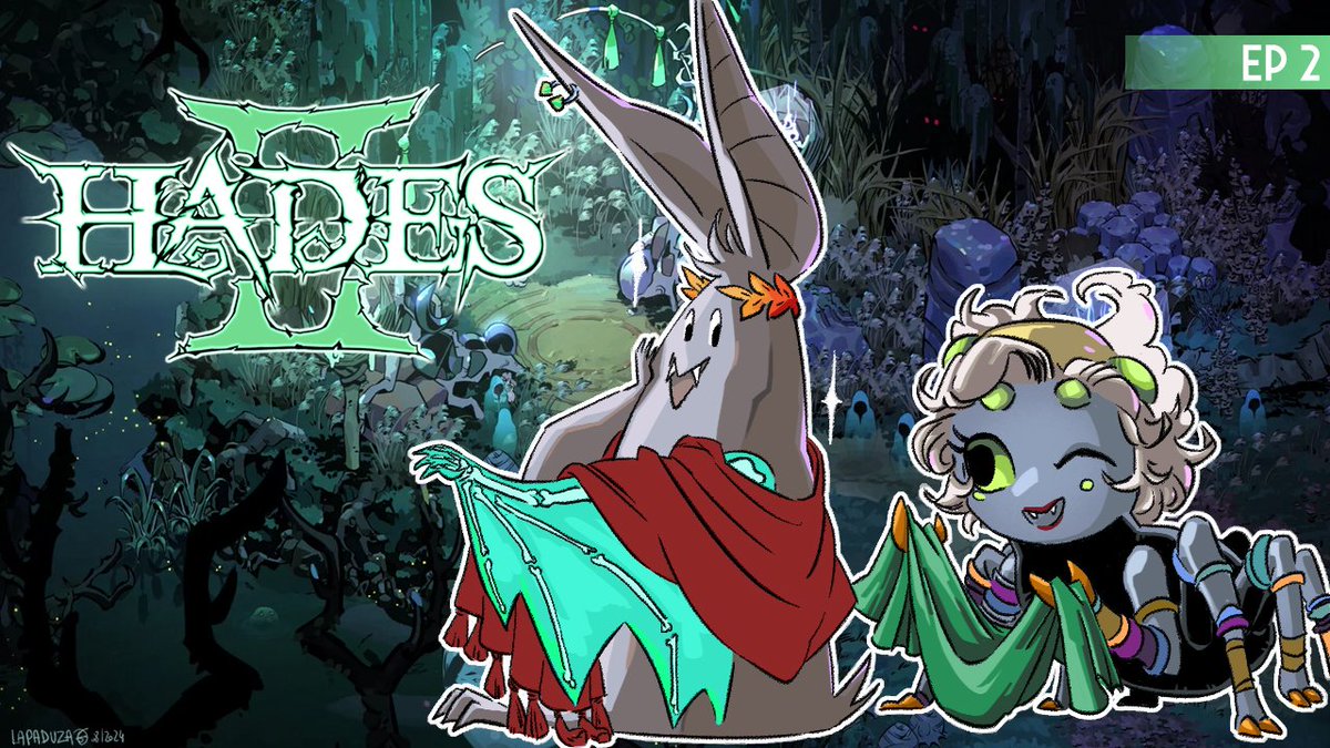 TheFrenchBat retourne dans la forêt, accompagnant Melione dans sa tache ! Et cette fois, nous faisons une rencontre des plus sympathiques entre les arbres !!! L'histoire s'épaissit doucement et le voyage est violent mais génial !
Link : youtu.be/7K5O87UgoJo

#hadesII #Hades2