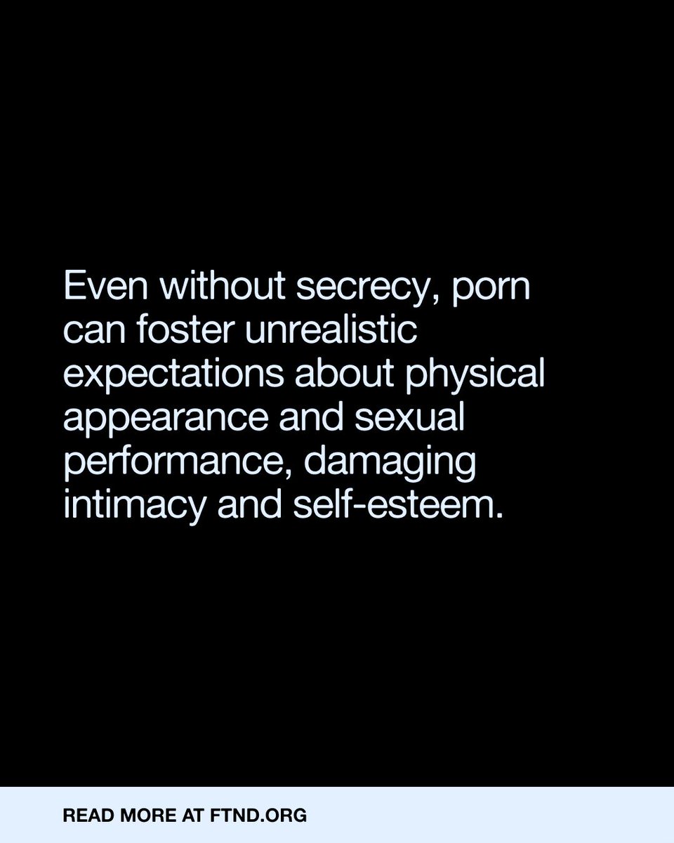 FightTheNewDrug's tweet photo. When someone watches porn, it doesn't just affect them—it can deeply impact their partner too. Curious about how porn might be influencing your relationship? Click the link to explore how porn can hurt more than just the viewer.

🔗 - https://t.co/hkQ1A9G5yp

#FTND https://t.co/wft6ashAi7