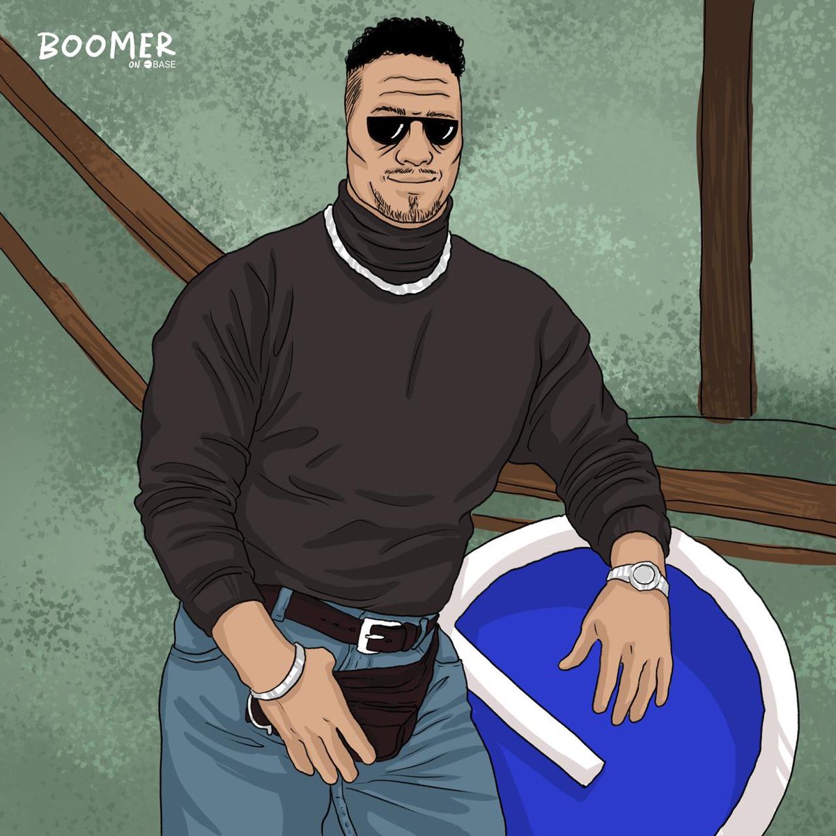 CauztMoon's tweet photo. @BasedPercy $boomer 

Is ready to go

#onchainsummit 🔵🔵🔵 https://t.co/uNAdTrdiQn