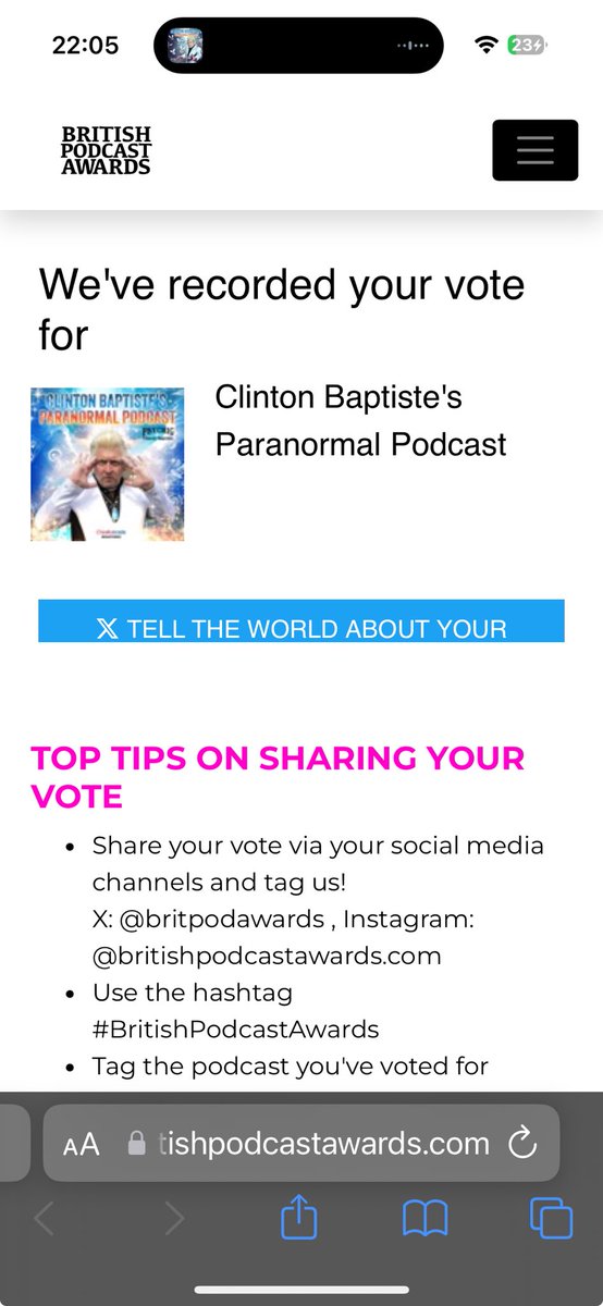 chris_conn1's tweet photo. ⁦done and dusted ⁦@realclintonb⁩ https://t.co/JxlstK0nT1