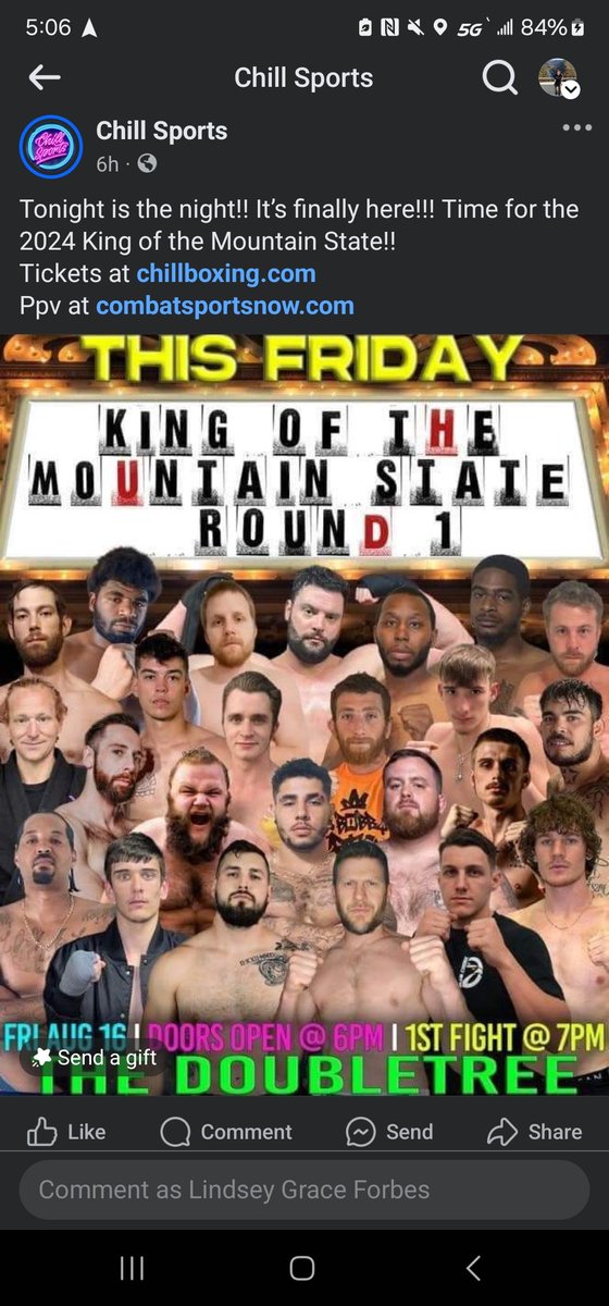 Tenac1ousGrace's tweet photo. Tonight is the night!! It’s finally here!!! Time for the 2024 King of the Mountain State!! 
Tickets at https://t.co/nCeyguo2YS
Ppv at https://t.co/QJQb31na0B
Please enter Dave E Markert II if you attend or buy the PPV. Thanks! https://t.co/zyPqiUJeg2