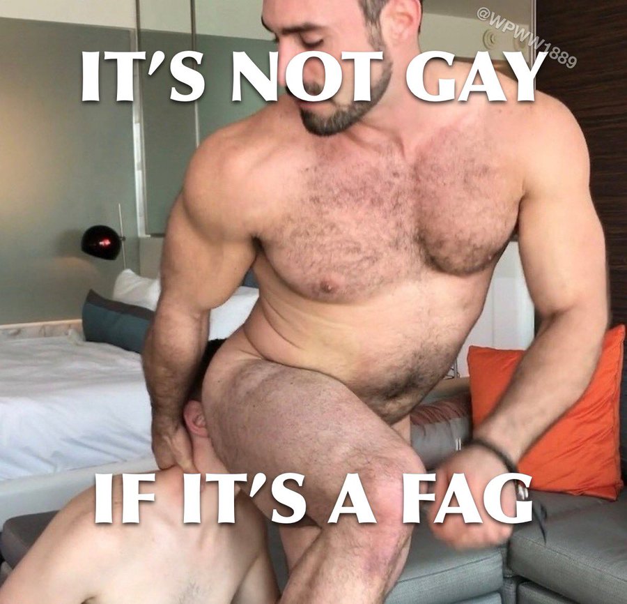 DEGENERATE PIGS ARE FOR MEN TO USE ANY WAY THEY WANT.