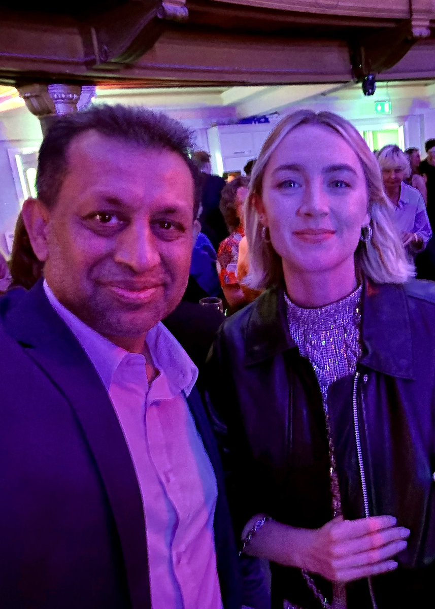 FoysolChoudhury's tweet photo. Great to attend the UK Premiere of The Outrun by Nora Fingscheidt  starring Saorise Ronan @edfilmfest Opening gala last night.

For more details of this year’s #EIFF2024 relaunched programme, visit https://t.co/DK246oQCQY 

@StudioCanalUK  @screenscots @CameoCinema @CreativeScots https://t.co/ZNEKXW7S88