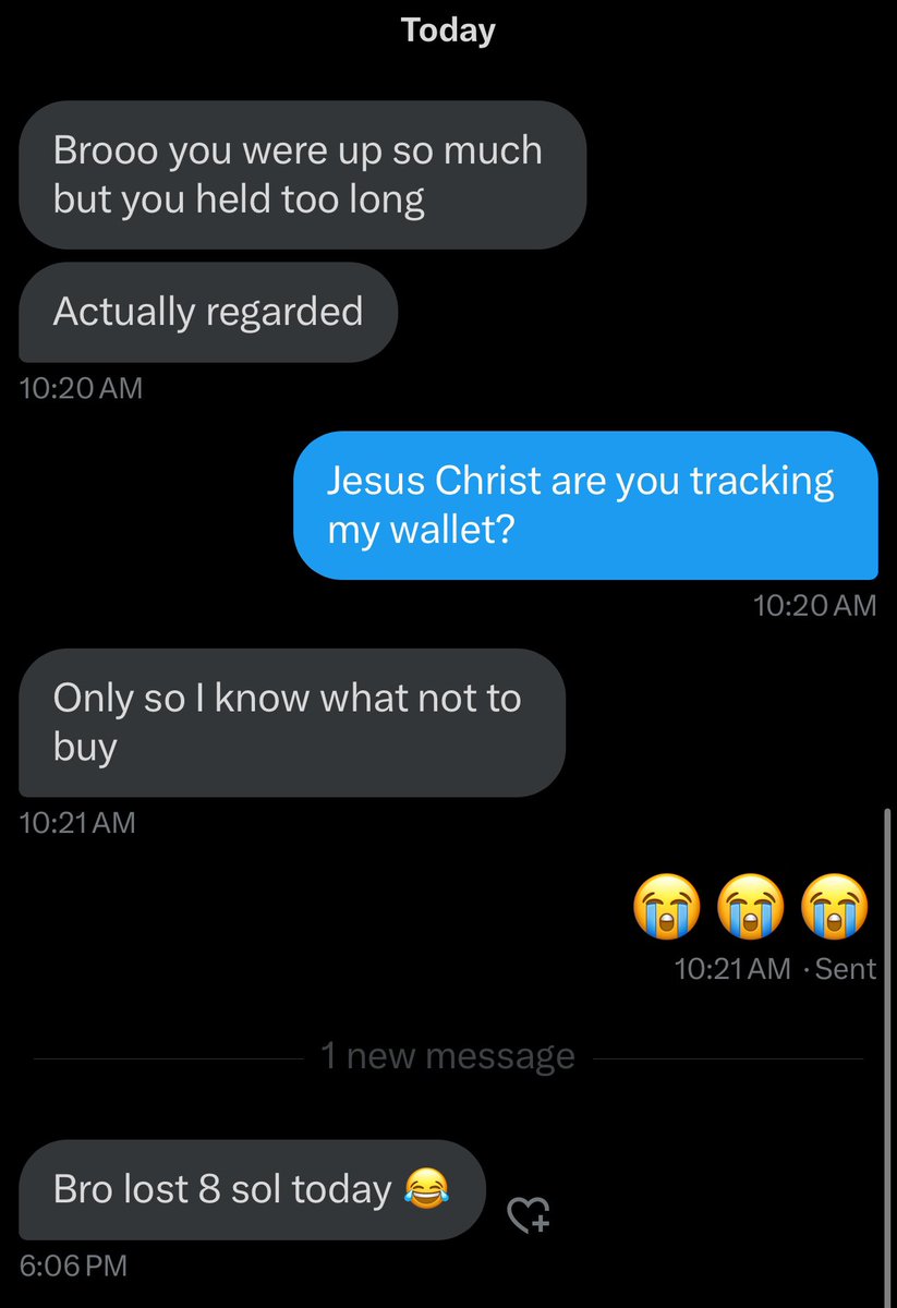 Mnewbis's tweet image. Some guy tracks my wallet just to bully me 😂😭