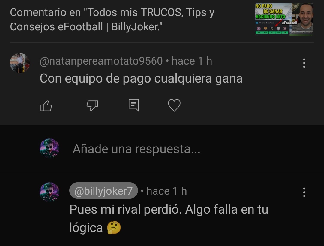 Conversaciones sanas #eFootball2024 #eFootball #billyzascas Ep3 [like/RT para más].