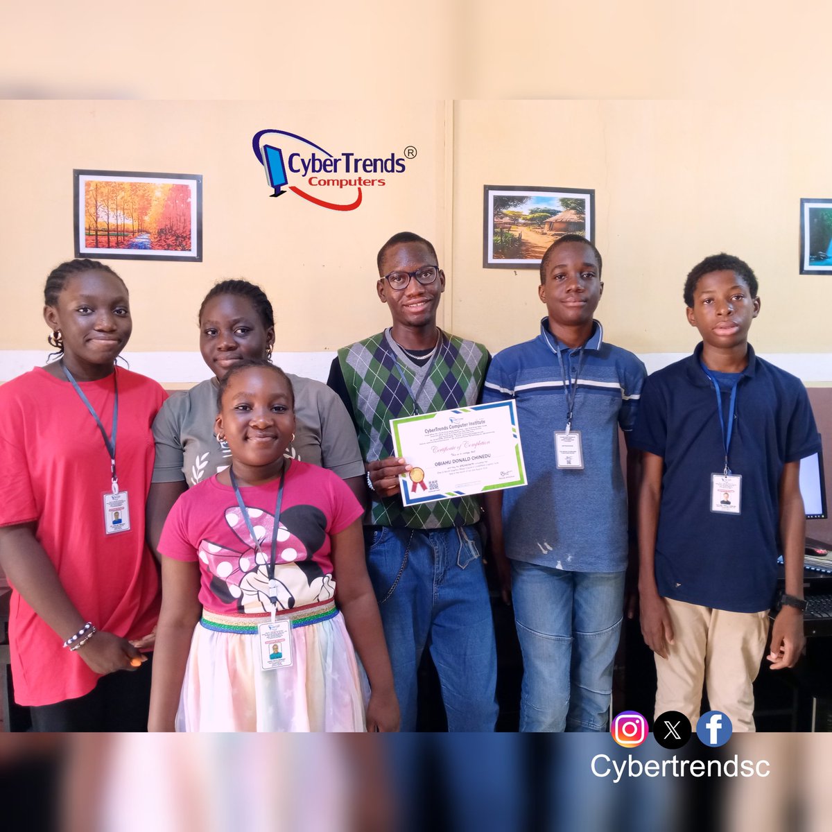 cybertrendsc's tweet photo. Your hard work, dedication, and passion for learning have truly paid off. We're incredibly proud of your achievements and can't wait to see the great things you'll accomplish in the tech world. Keep reaching for the stars. https://t.co/FPk2egknOO