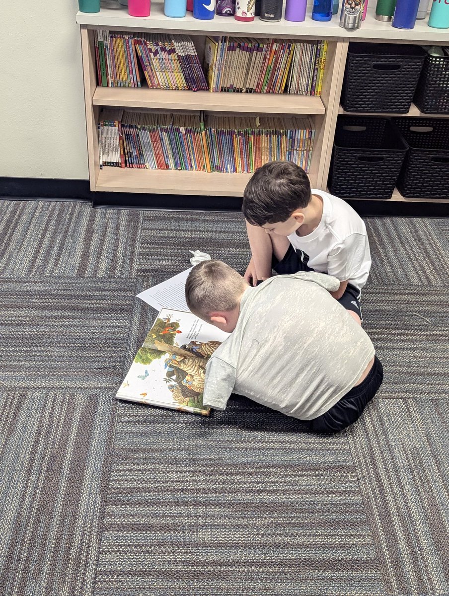 Julie_Gober's tweet photo. It was a Fabulous Friday @nebbienation 🎉
Day 5- Small Group Instruction, Reading Partnerships, and CHAMPS to guide students to success! 🧡💙🧡💙 #Iloverockwallisd https://t.co/ALvXOjXN5s