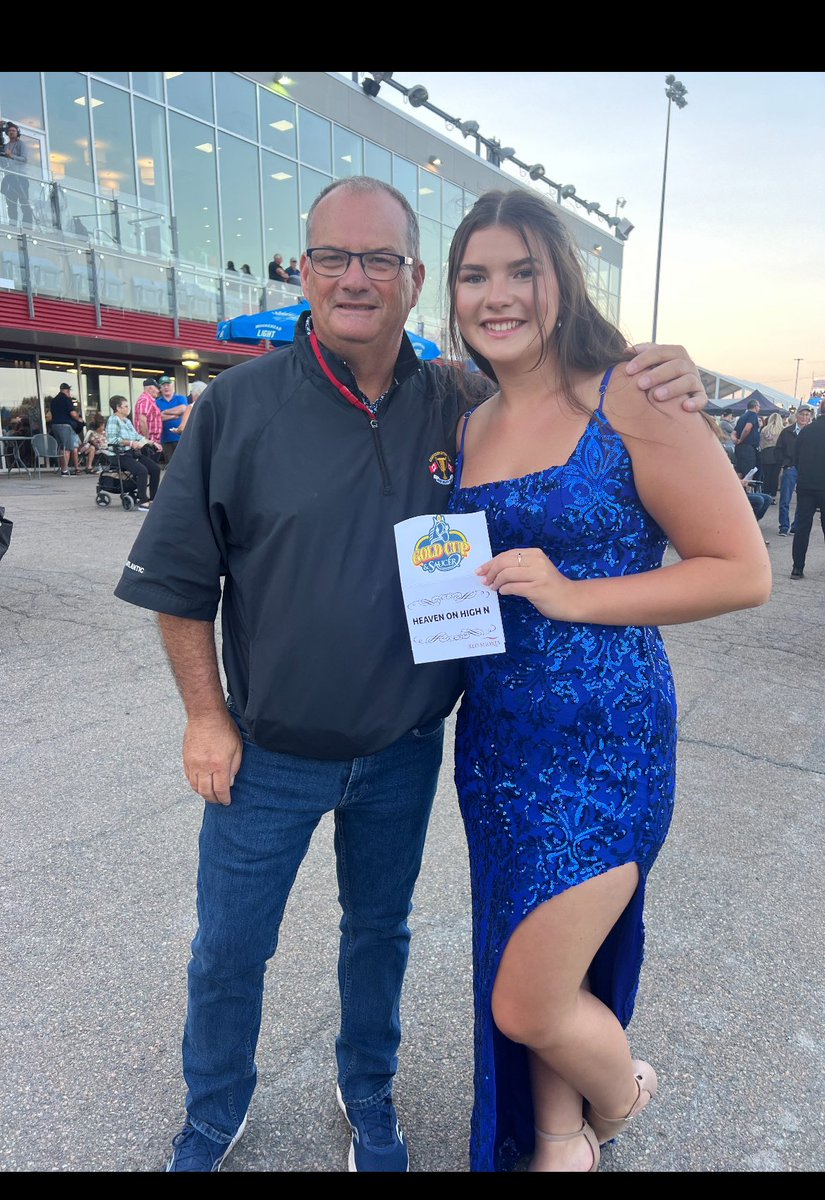 papahenn15's tweet photo. We’ll be cheering for daughter @HennesseyElla and Heaven On High but best of luck to all the Gold Cup Ambassadors, drivers, trainers, owners and grooms in the best race on the Planet!! Gold Cup and Saucer #CDP #PEI #RedShores https://t.co/0PNf1N1IEq