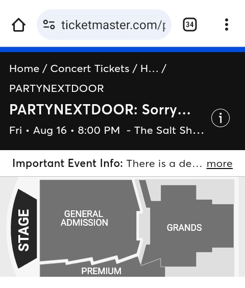 joshmarked's tweet photo. I’m Selling 2x PARTNEXTDOOR Ticket: Sorry I'm Outside Tour 
 
Fri - Aug 16 2024, 8:00pm

The Salt Shed indoors (Shed)
Chicago, Illinois 

General Admission 

Message me if you're interested  

#partynextdoor
#partynextdoortickets 
#PNDtour https://t.co/e2nFN9fjEK