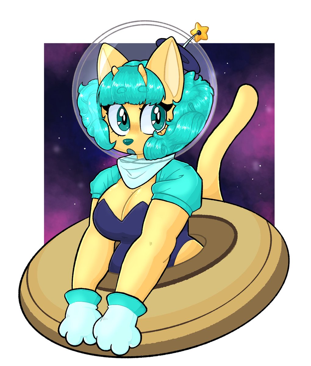 drawberryjams's tweet image. Special thanks to @Enormivus for getting me to draw my own space cat &amp;lt;3