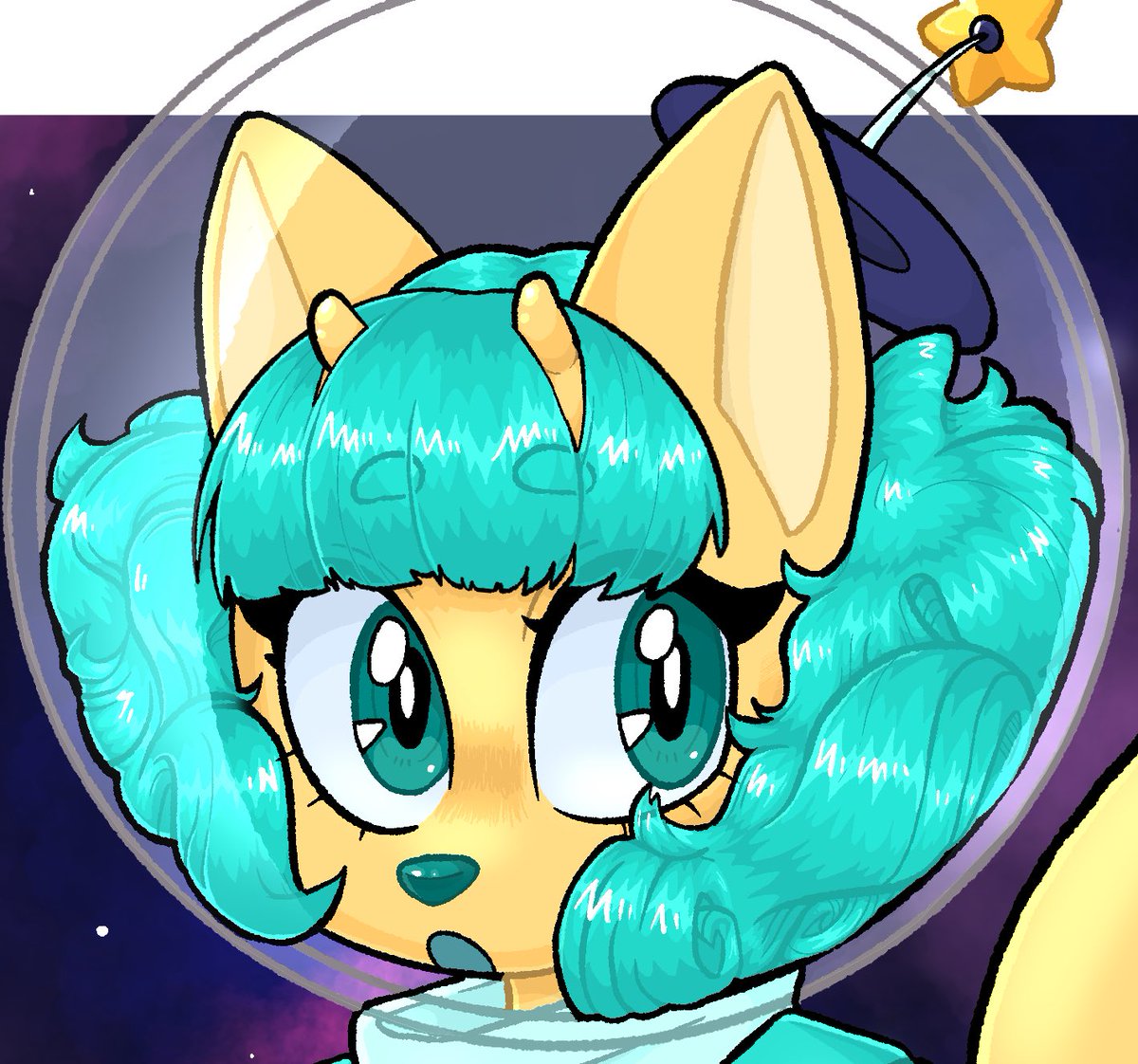 drawberryjams's tweet image. Special thanks to @Enormivus for getting me to draw my own space cat &amp;lt;3