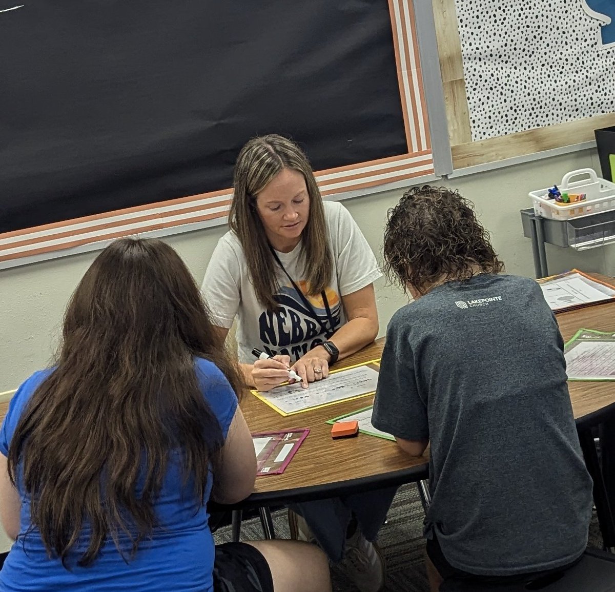 Julie_Gober's tweet photo. It was a Fabulous Friday @nebbienation 🎉
Day 5- Small Group Instruction, Reading Partnerships, and CHAMPS to guide students to success! 🧡💙🧡💙 #Iloverockwallisd https://t.co/ALvXOjXN5s