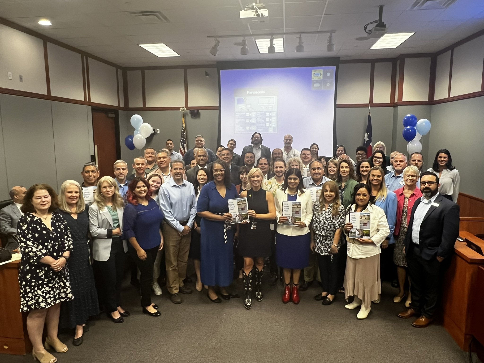Texas Water Development Board members and regional flood planning group members including our Region 15 members