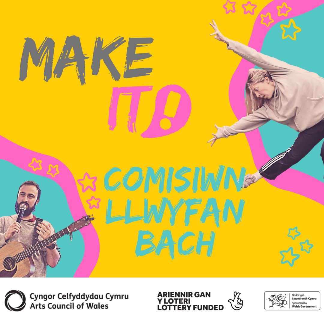 Comisiwn Llwyfan Bach, Galw Allan 📢

Rydym wrth ein bodd yn cyhoeddi ein bod yn cynnal COMISIWN LLWYFAN BACH ar y 5ed o Fedi 2024 (7pm - 9pm), yng Nghymdeithas Gymunedol Cwm-parc! 🌈

Dyma sut y gallwch CHI fod yn rhan ohono:

bit.ly/makeitmcp