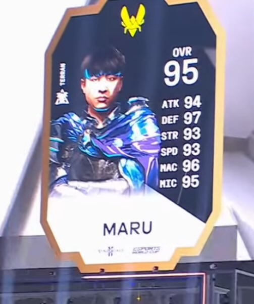 Wonder how EWC calculated their stats … it’s like a “RPG character attributes” for each gamer