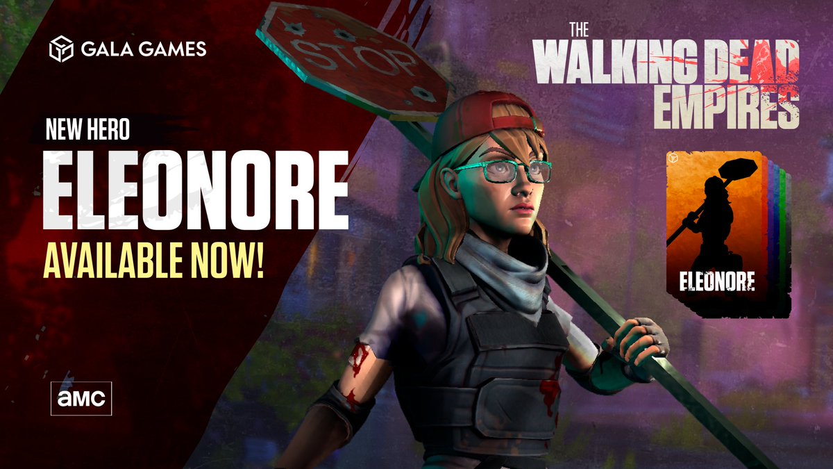Attention survivors: Eleonore arrives NOW!

Get your Hero Card at gogames.gala.com/uhlfH

#twdempires