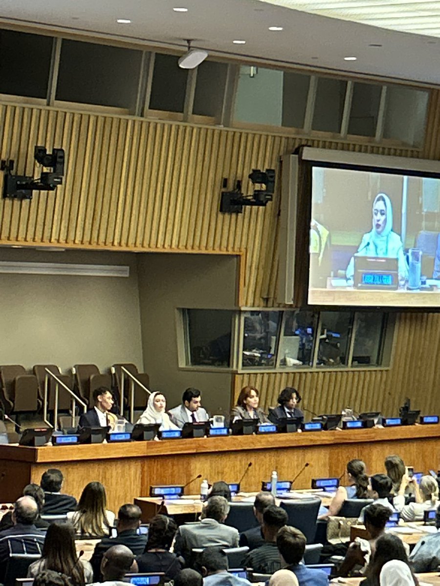 Lamar Zala Gran is a youth advocate for education for women and girls in Afghanistan. She spoke to the 29th <a href="/YouthAssembly/">AFS Youth Assembly</a> about gender apartheid. #youthvoice #intled #genderequity <a href="/AFS/">AFS Intercultural Programs</a>