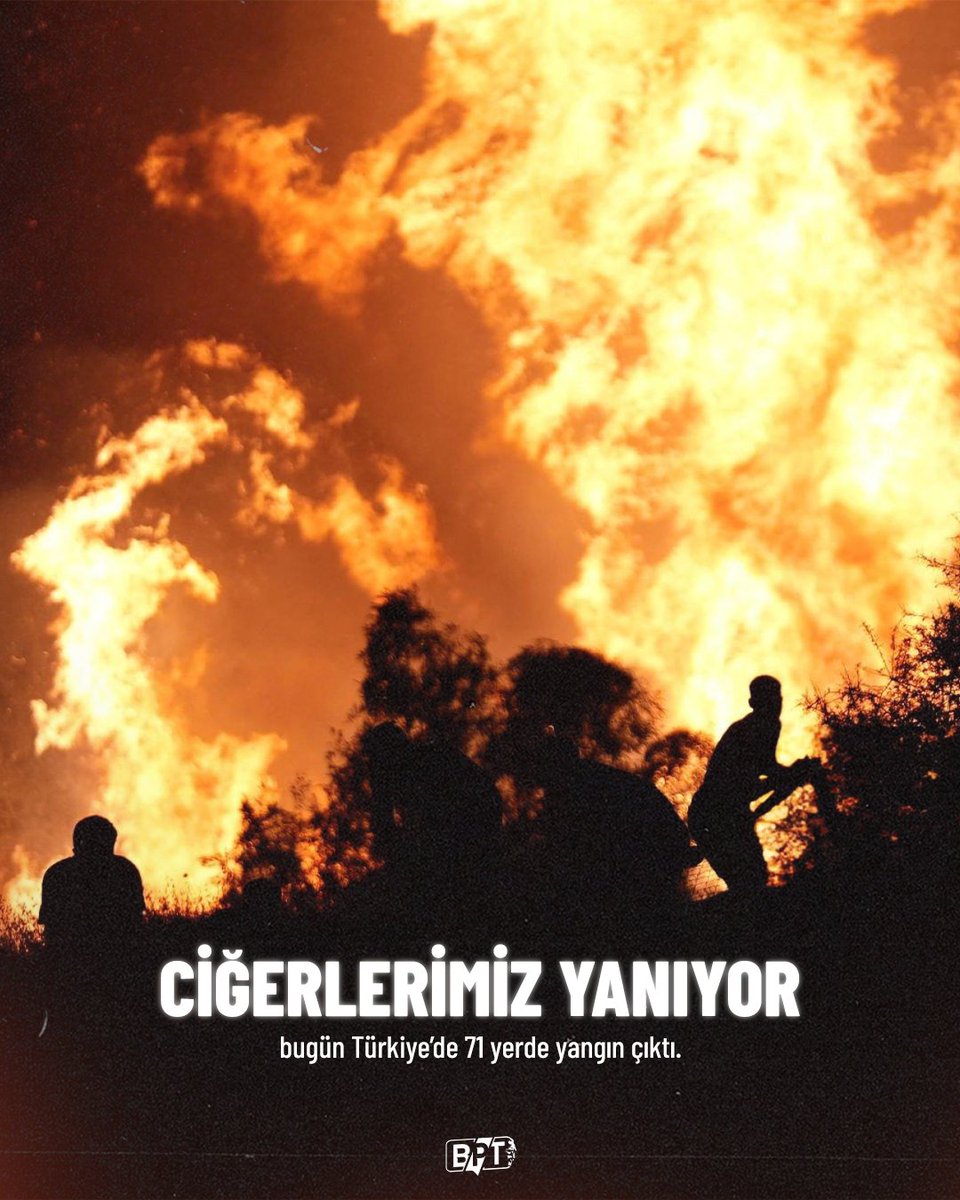 Büyük bir felaket yaşanıyor.