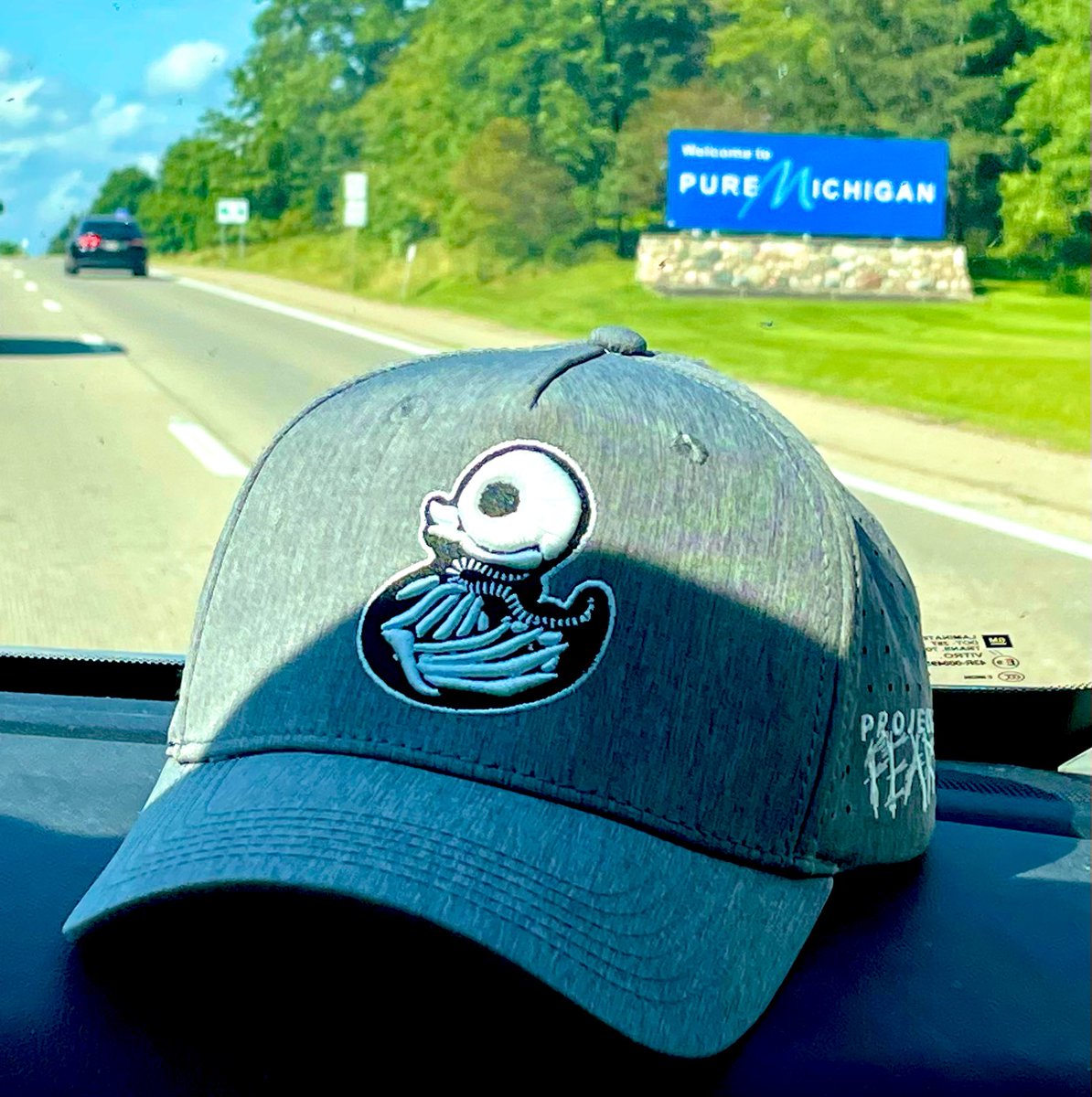 Two things I absolutely love are Michigan and @ProjectFearYT.  So why not celebrate both while I cross over the border of my home state. 

<a href="/ChelseaLaden/">Chelsea Laden</a> <a href="/Alex_Schroeder4/">Alex Schroeder</a> <a href="/Tanner_Wiseman/">Tanner Wiseman</a> <a href="/ConnorStallings/">connor</a> <a href="/DakotaLaden/">Dakota Laden</a>
