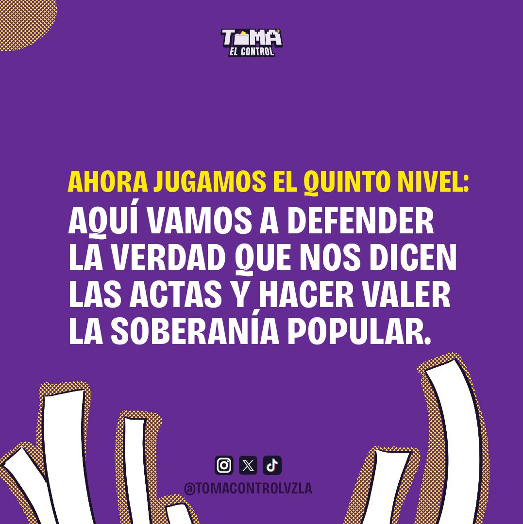 Toma el Control 🎮 tweet media