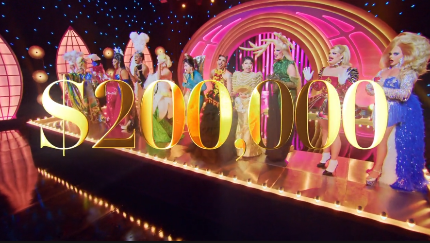 billygabs's tweet photo. to vendo Global All Stars e gaitei que quando a RuPaul fala que o premio é de 200 mil dólares americanos, da pra ouvir a Miranda Lebrão convertendo em reais no fundo: IT'S 1 MILLION https://t.co/16I0fTjKOp