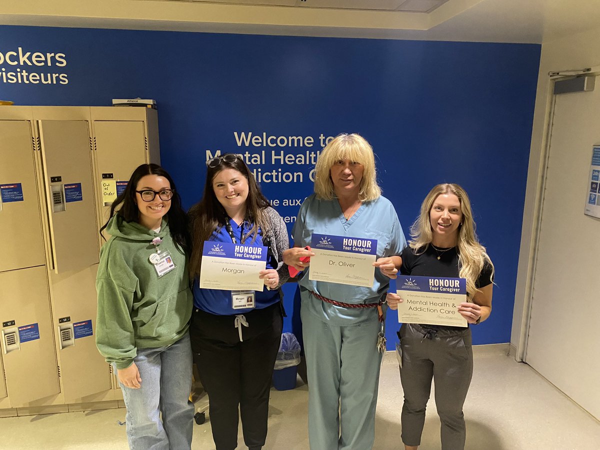 https://ca.linkedin.com/in/nicholas-axas-5b199312 (@_axas) on Twitter photo Today <a href="/UHKF/">University Hospitals Kingston Foundation</a> surprised Nurse Morgan, Dr. Oliver and the inpatient Mental Health & Addiction Program staff at <a href="/KingstonHSC/">KingstonHSC</a> with an Honour your Caregiver Award for the excellent care they provided to a patient. Thanks for the amazing work you do in Mental Health & Addiction Care! Today <a href="/UHKF/">University Hospitals Kingston Foundation</a> surprised Nurse Morgan, Dr. Oliver and the inpatient Mental Health & Addiction Program staff at <a href="/KingstonHSC/">KingstonHSC</a> with an Honour your Caregiver Award for the excellent care they provided to a patient. Thanks for the amazing work you do in Mental Health & Addiction Care!