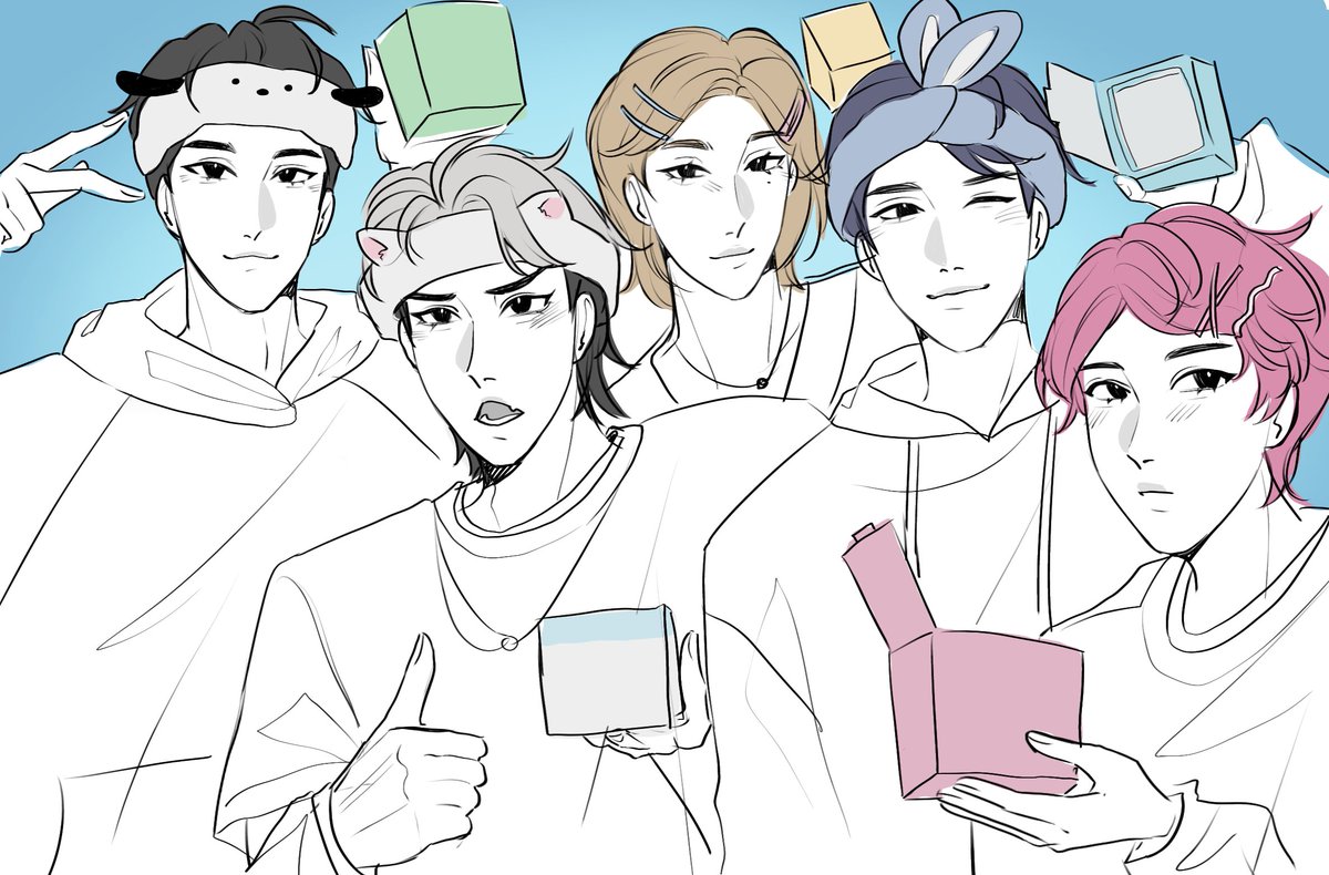 phn1mk's tweet photo. #PLAVE #plavefanart 
#예준 #노아 #밤비 #은호 #하민 https://t.co/mAPUyZUlId