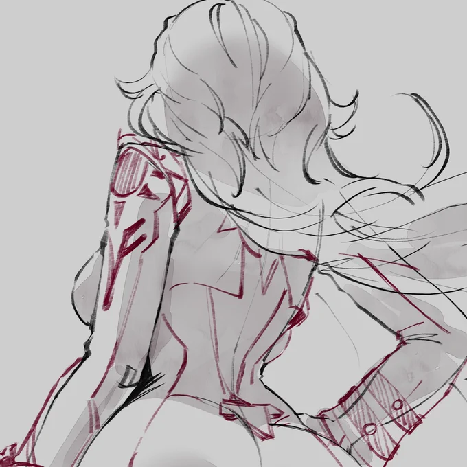 Drawing Mavuika [Genshin Impact] 