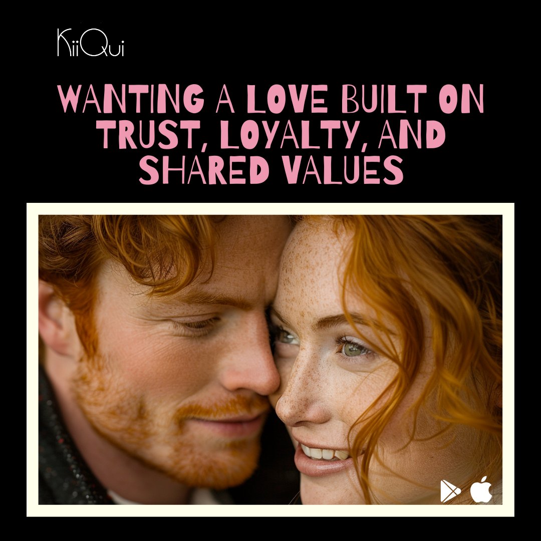 KiiQuiApp's tweet photo. Wanting a relationship built on trust, loyalty, and shared values? 🔐💖 #BuildTogether #SharedValues https://t.co/3oUTPHTC98 https://t.co/nqt1RrlvbZ