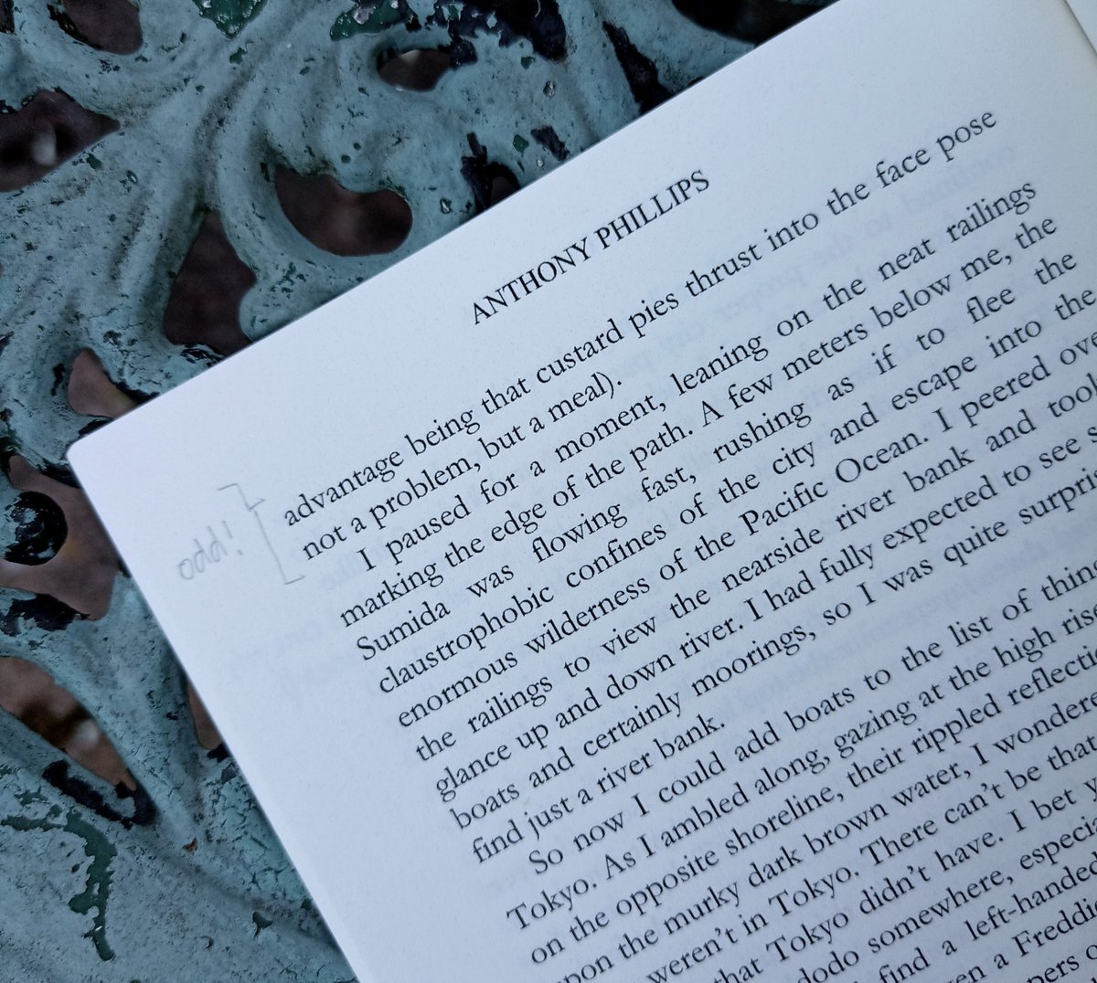 TielessAnt's tweet photo. Although I thoroughly enjoyed reminiscing, I became rather critical of the book and couldn't help making notes and a few edits here and there.

So there's potential for a new and improved second edition. Maybe. Perhaps.

Stay tuned for more news, Tieless fans!

#TielessInTokyo https://t.co/q1cFXKUsbL