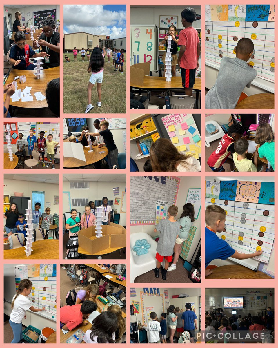 We had a wonderful first 3 days of 5th grade! Some highlights include ~ Pelatzky/Garrett Olympics, getting to know our classmates/teachers, index card towers, and word searches! Can’t wait for the rest of the year! <a href="/MJEFifthGrade/">MJE Fifth Grade</a> <a href="/MJEjags/">Jenks Elementary</a>