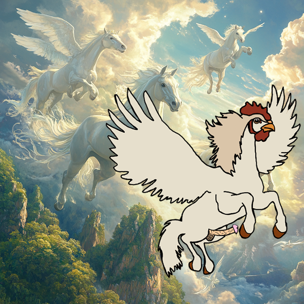 Flying Horse Cock On Sol tweet media