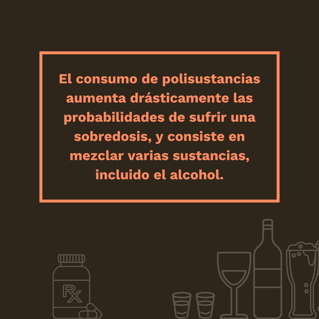 DoseofRealityES's tweet photo. Los casos de sobredosis son cada vez más frecuentes y, por desgracia, muchas de las muertes por sobredosis están relacionadas con el consumo y la mezcla de varias sustancias.

Mezclar sustancias se llama “consumo de polisustancias” (o de múltiples sustancias) y es muy peligroso. https://t.co/nqZP5jOqhz