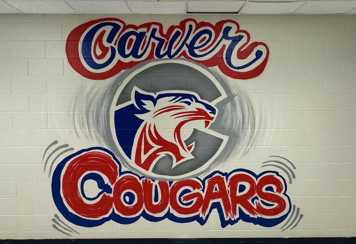 New Wall Mural!!!  We are ready to welcome our 6th grade students on Monday!